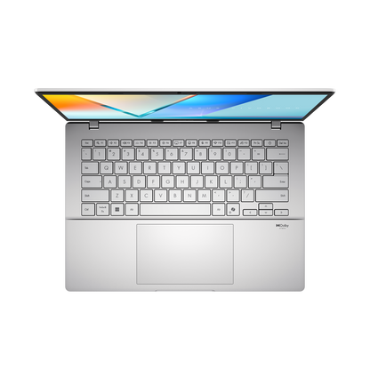 Asus Vivobook S14 S3407CA-LY066WSM (Cool Silver) | 14Inch WUXGA | Intel Core Ultra 5 225H | 16GB DDR5 RAM | 512GB SSD | Win 11