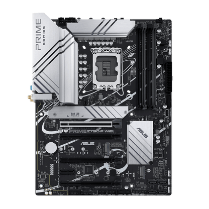 ASUS Prime Z790-P WIFI-CSM, an Intel Z790 LGA 1700 ATX motherboard with PCIe® 5.0, three M.2 slots, 14+1 DrMOS, DDR5, Intel WIFI 6