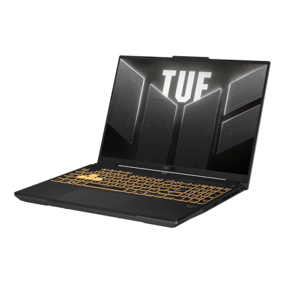 ASUS TUF Gaming F16 FX607VJ-RL031WSM (Mecha Gray) Gaming Laptop | 16inch WUXGA 144Hz | Intel Core 5 210H | 16GB RAM | 512GB SSD | NVIDIA GeForce RTX 4050 6GB | Windows 11 Home