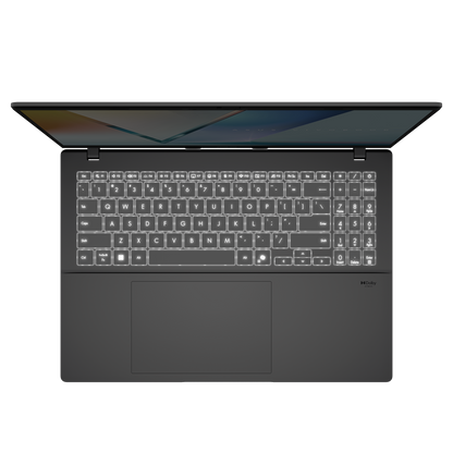 Asus Vivobook S16 S3607QA-PL003WSM (Matte Gray) | 16Inch 2.5K 144Hz | Snapdragon X X1 26 100 | 16GB DDR5 RAM | 512GB SSD | Win 11
