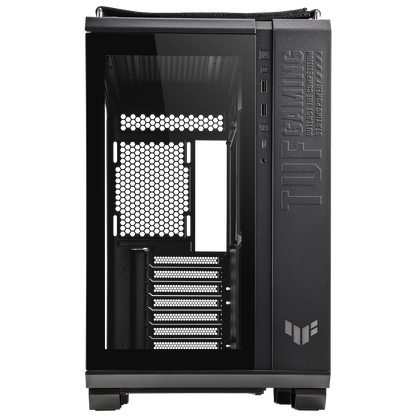 ASUS TUF Gaming GT502 Dual Chamber Chassis,Front Panel High-Speed USB Type-C,Tool-Free Side Panels