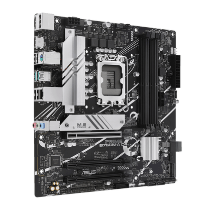 ASUS B760M-A D4,Intel® LGA 1700 Socket: Ready for 13th and 12th Gen Intel® processors Ultrafast Connectivity