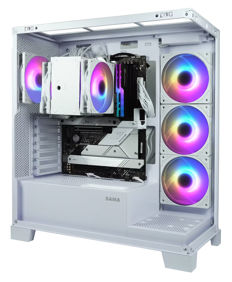 Scythe Mugen 6 Dual Fan aRGB, CPU Air Cooler - White