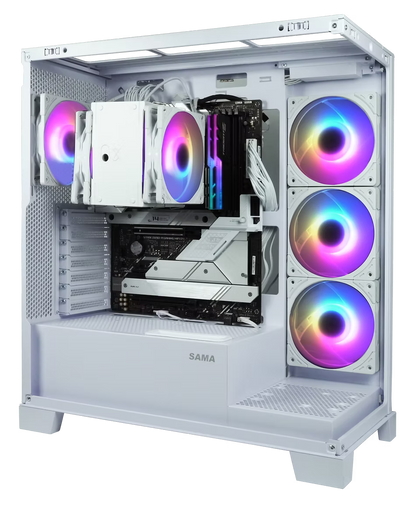 Scythe Mugen 6 Dual Fan aRGB, CPU Air Cooler - White