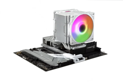 Scythe Mugen 6 Dual Fan aRGB, CPU Air Cooler - White