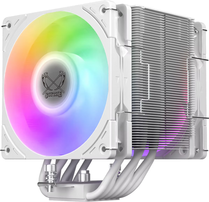 Scythe Mugen 6 Dual Fan aRGB, CPU Air Cooler - White
