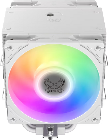 Scythe Mugen 6 Dual Fan aRGB, CPU Air Cooler - White