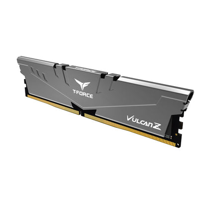 TEAMGROUP T-Force Vulcan Z DDR4 8GB x1, 3200 MHz DDR4, CL16-18-18-38 1.35V GRAY (TLZGD48G3200HC16C01)