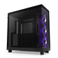 H6 Flow RGB Compact Dual-Chamber Mid-Tower Airflow Case with RGB Fans