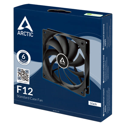 Arctic F12 120 mm Standard Case Fan Single Fan (ACFAN00201A)