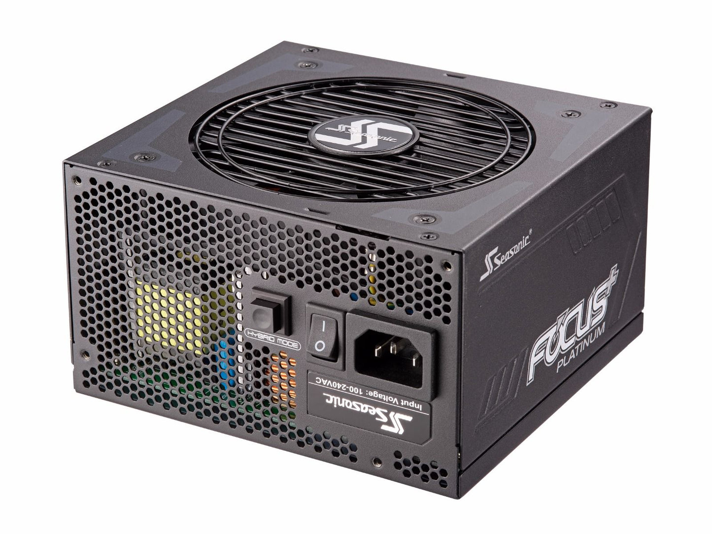 Seasonic FOCUS Plus 850 Platinum 850W 80+ Platinum ATX12V & EPS12V Full Modular 120mm FDB Fan Compact 140 mm Size Power Supply (SSR-850PX)