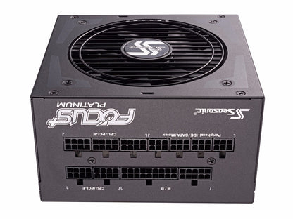 Seasonic FOCUS Plus 850 Platinum 850W 80+ Platinum ATX12V & EPS12V Full Modular 120mm FDB Fan Compact 140 mm Size Power Supply (SSR-850PX)