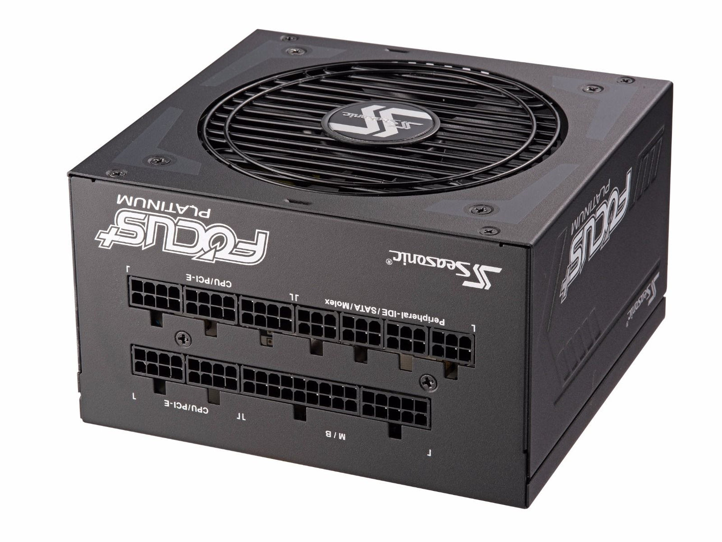 Seasonic FOCUS Plus 750 Platinum 750W 80+ Platinum ATX12V & EPS12V Full Modular 120mm FDB Fan Compact 140 mm Size Power Supply (SSR-750PX )