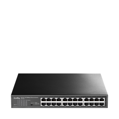 Cudy 24-Port 10/100 Mbps Metal Switch