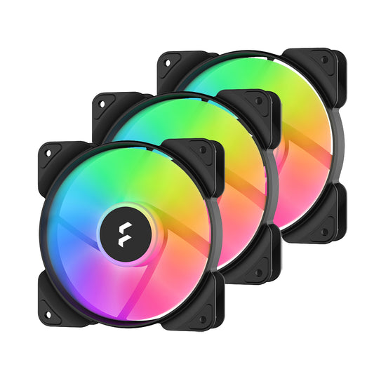 Fractal Design Aspect 12 RGB PWM Black Frame 3-Pack (FD-F-AS1-1207)