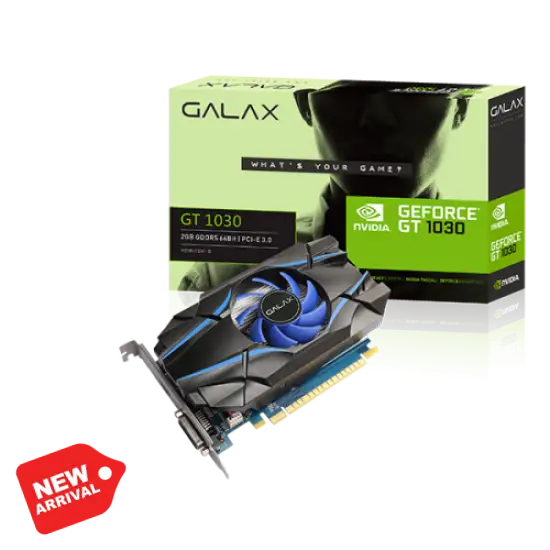 Galax Geforce® Gt 1030 2Gb Gddr5 64-Bit Hdmi 2.0B/Dvi-D Graphics Cards