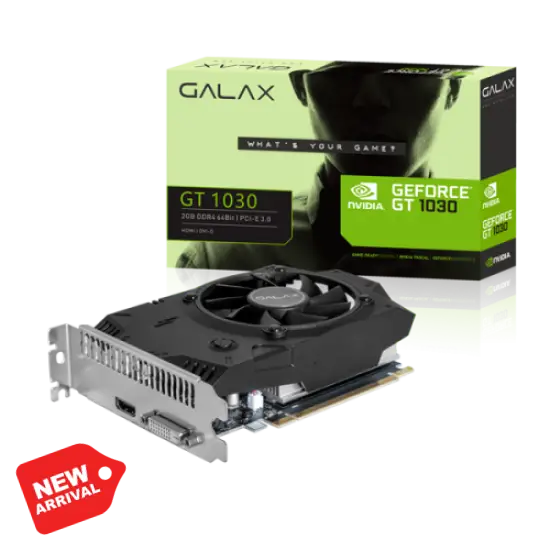 Galax Geforce® Gt 1030 Ddr4 2Gb 64-Bit Hdmi 2.0B/Dvi-D Graphics Cards