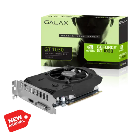 Galax Geforce® Gt 1030 Ddr4 2Gb 64-Bit Hdmi 2.0B/Dvi-D Graphics Cards