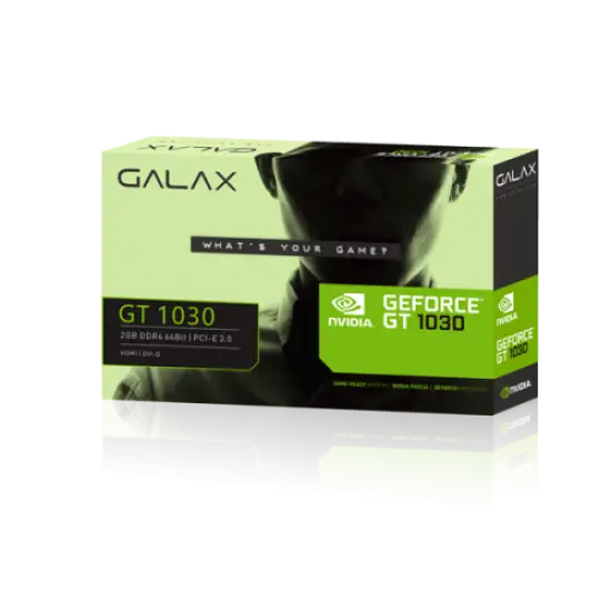 Galax Geforce® Gt 1030 Ddr4 2Gb 64-Bit Hdmi 2.0B/Dvi-D Graphics Cards