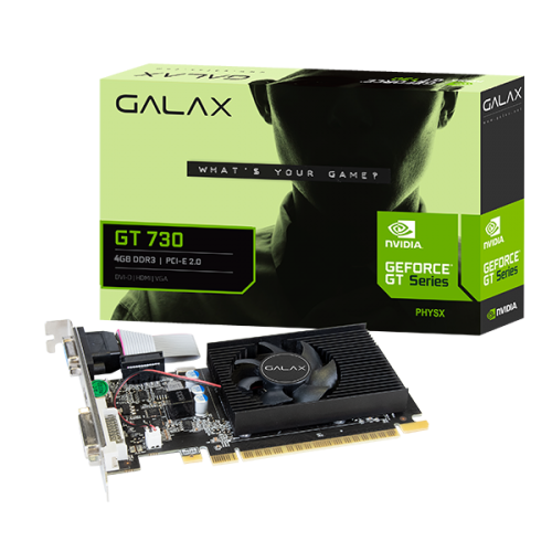 GALAX GeForce GT 730 4GB DDR3 4GB DDR3 128-bit HDMI/DVI/VGA