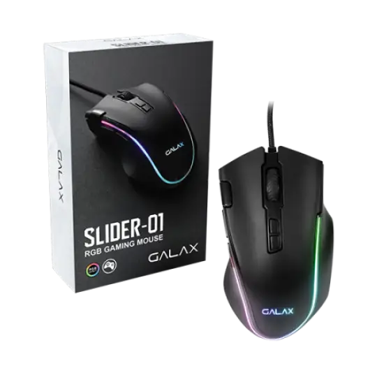 Galax Slider-01 Gaming Mouse Optical 8 Buttons