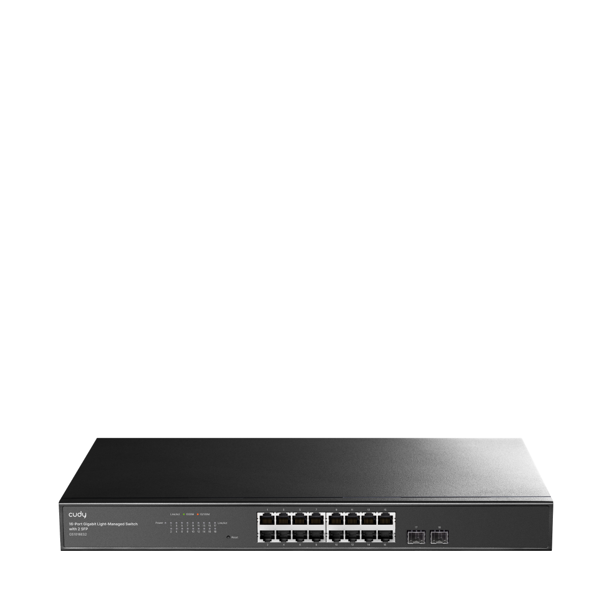 Cudy 16-Port Gigabit Cloud Easy-Managed Switch with 2 SFP