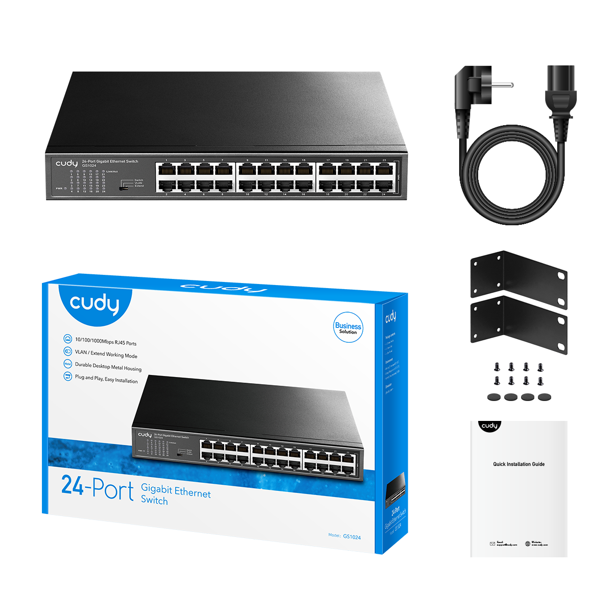 Cudy 24-Port Gigabit Metal Switch