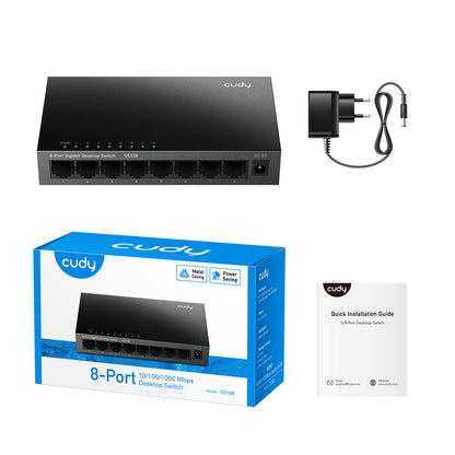 Cudy 8-Port Gigabit Metal  Switch