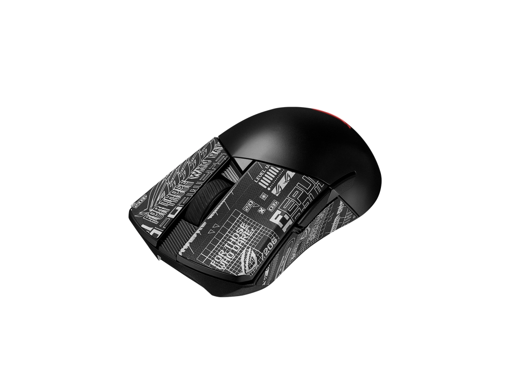 ASUS ROG Gladius III Wireless AimPoint lightweight 79-gram wireless RGB gaming mouse, tri-mode connectivity, ROG SpeedNova wireless technology, swappable mouse switches, ROG Micro Switches