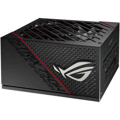 ASUS ROG Strix 750W Gold PSU, ROG Heatsinks , Axial-tech, Fan Design, Dual Ball Fan Bearings, 0dB Technology