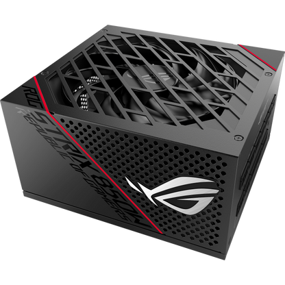 ASUS ROG Strix 850W Edition PSU, ROG Heatsinks, Axial-tech, Fan Design, Dual Ball Fan Bearings, 0dB Technology