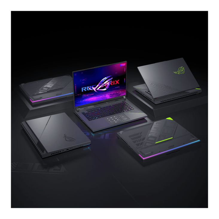 Asus ROG Strix G16 G614PR-RV054WSM (Eclipse Gray) Gaming Laptop | 16" WUXGA | Ryzen™ 9 8940HX | RTX™ 5070 Ti | 16 GB RAM | 1 TB SSD | WIN 11