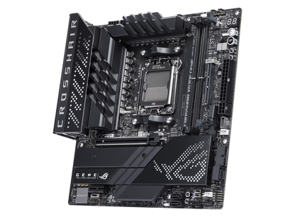 ASUS ROG Crosshair X670E Gene AMD Socket AM5 for AMD Ryzen™ 7000 Series Desktop Processors*, DDR5 Memory, PCIe. 5.0,ROG GEN-Z.2