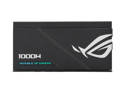 ASUS ROG Loki SFX-L 1000W Platinum, 80 PLUS Platinum Certified Up to 92% efficient for low heat and noise, and increased reliability, ARGB-Illuminated Fan & Aura Sync