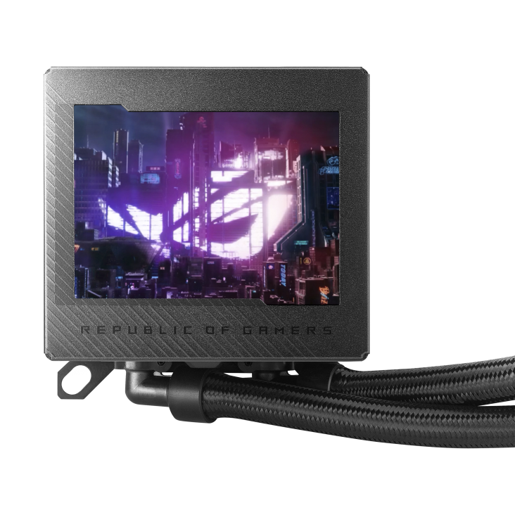 ASUS ROG RYUJIN III 360 ARGB,8th gen Asetek pump, 3.5” LCD screen, Premium ROG ARGB magnetic daisy-chainable fans CPU LIQUID COOLER