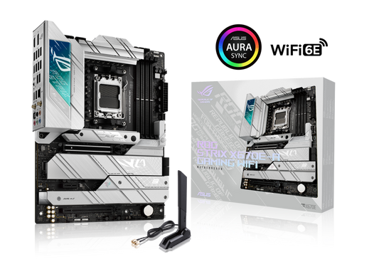 ASUS ROG STRIX X670E-A GAMING WIFI,AMD Socket AM5 for AMD Ryzen™ 7000 Series Desktop Processors,16 + 2 teamed power solution