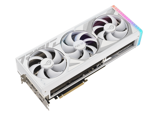 ASUS ROG  Strix NVIDIA® GeForce RTX™ 4090 24GB GDDR6X White OC Edition Graphics Card (ROG-STRIX-RTX4090-O24G-WHITE)