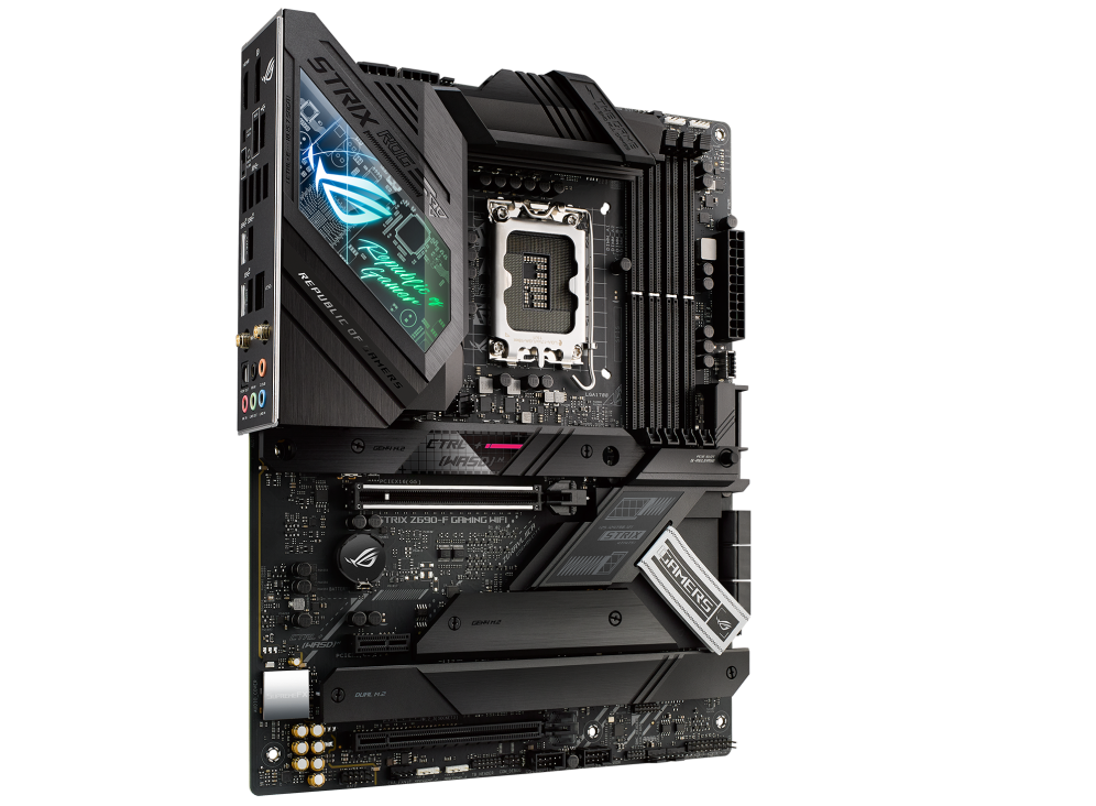 ASUS ROG STRIX Z690-F GAMING WIFI,Intel®Z690 LGA 1700 ATX motherboard with PCIe®5.0, 16+1 power stages, DDR5 memory support