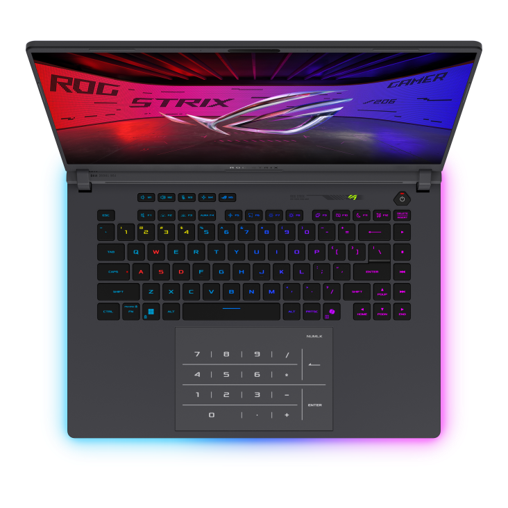 Asus ROG Strix G16 G615LR-S5150WSM (Eclipse Gray) Gaming Laptop | 16" WQXGA | Core Ultra 9-275HX | 16GB RAM | 1TB SSD | RTX 5070 Ti | WIN 11