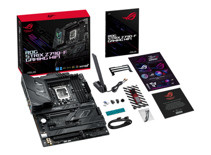 ASUS ROG STRIX Z790-F GAMING WIFI Intel® Socket LGA1700 for 13th Gen Intel® Core™ & 12th Gen Intel® Core™, Pentium® Gold and Celeron® Processors*