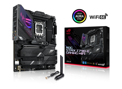 ASUS ROG STRIX Z790-E GAMING WIFI Intel® Socket LGA1700 for 13th Gen Intel® Core™ Processors & 12th Gen Intel® Core™, Pentium® Gold and Celeron® Processors*