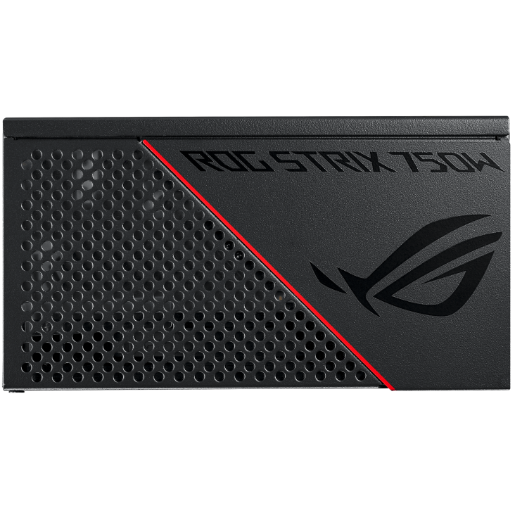 ASUS ROG Strix 750W Gold PSU, ROG Heatsinks , Axial-tech, Fan Design, Dual Ball Fan Bearings, 0dB Technology