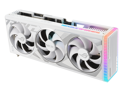 ASUS ROG  Strix NVIDIA® GeForce RTX™ 4090 24GB GDDR6X White OC Edition Graphics Card (ROG-STRIX-RTX4090-O24G-WHITE)