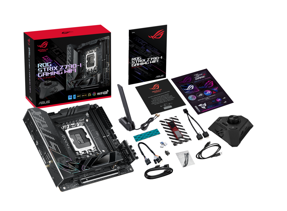 ASUS ROG STRIX Z790-I GAMING WIFI Intel® Socket LGA1700 for 13th Gen Intel® Core™ Processors & 12th Gen Intel® Core™, Pentium® Gold and Celeron® Processors