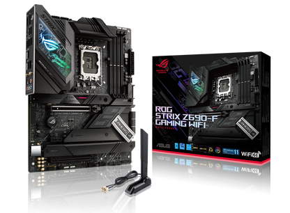 ASUS ROG STRIX Z690-F GAMING WIFI,Intel®Z690 LGA 1700 ATX motherboard with PCIe®5.0, 16+1 power stages, DDR5 memory support