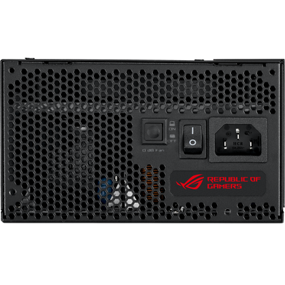 ASUS ROG Strix 850W Edition PSU, ROG Heatsinks, Axial-tech, Fan Design, Dual Ball Fan Bearings, 0dB Technology