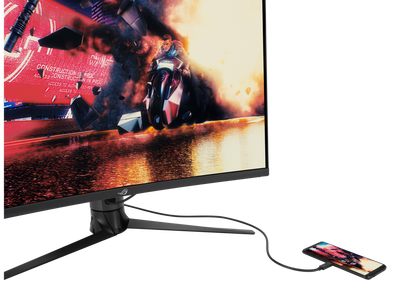 ASUS ROG Strix (XG32VC) Monitor Extreme Low Motion Blur Technology, 170HZ REFRESH RATE ( XG32VC)