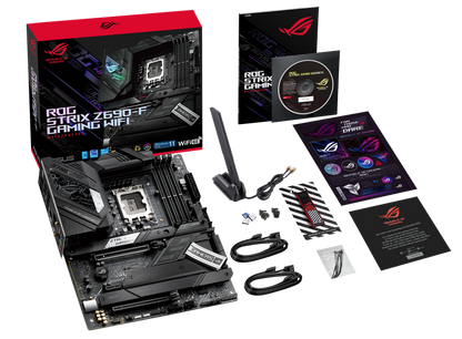 ASUS ROG STRIX Z690-F GAMING WIFI,Intel®Z690 LGA 1700 ATX motherboard with PCIe®5.0, 16+1 power stages, DDR5 memory support