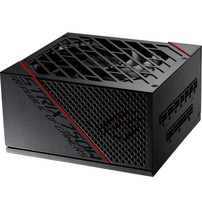 ASUS ROG Strix 750W Gold PSU, ROG Heatsinks , Axial-tech, Fan Design, Dual Ball Fan Bearings, 0dB Technology