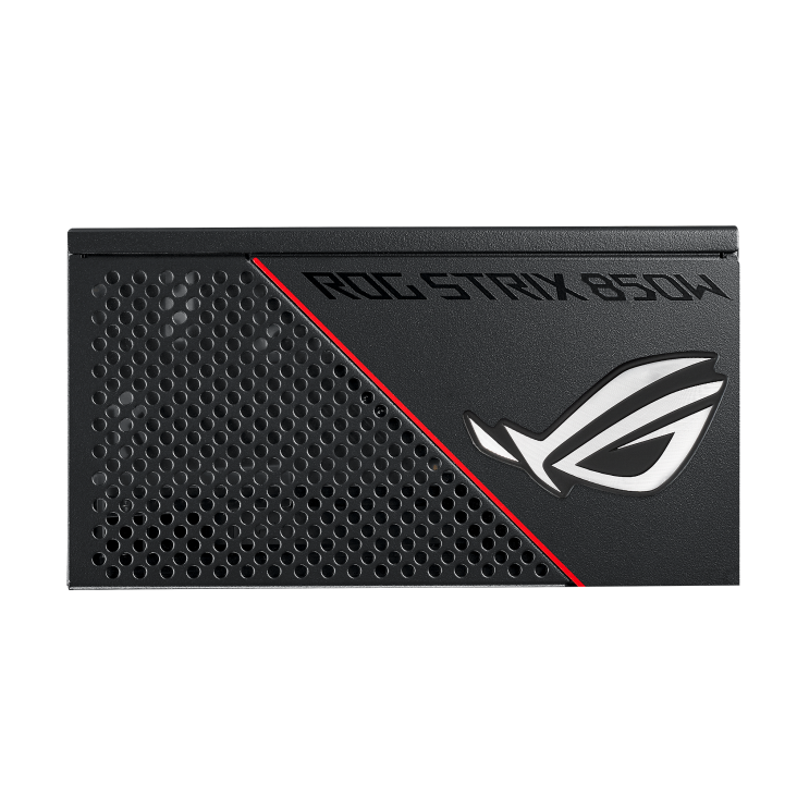 ASUS ROG Strix 850W Edition PSU, ROG Heatsinks, Axial-tech, Fan Design, Dual Ball Fan Bearings, 0dB Technology